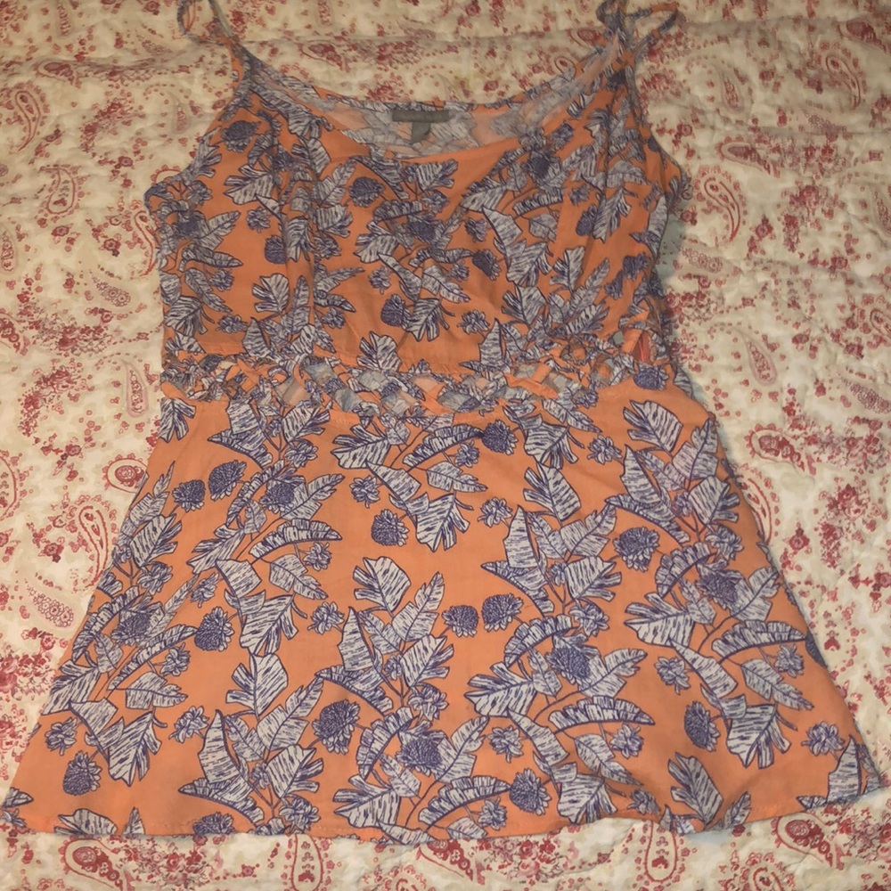 1 floral tank top